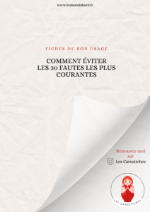 Éviter les 30 fautes de français les plus courantes
